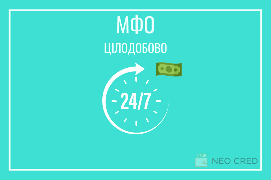 МФО які працюють 24/7